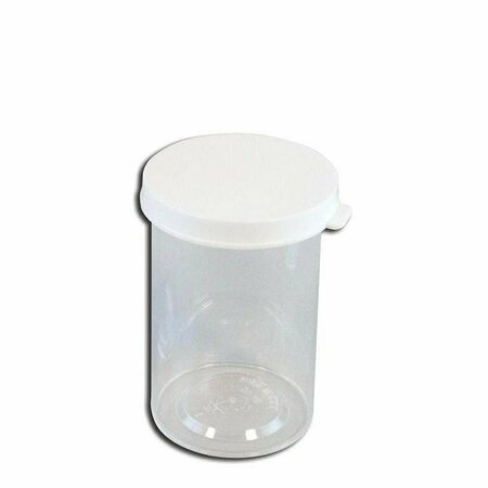 FREY SCIENTIFIC Polystyrene Culture Vials, Snap Cap, 30 Drams, 72PK 426364-30/ PK/72/ 1 CS